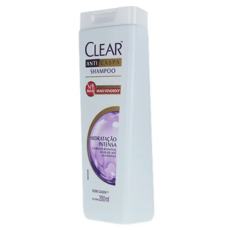 SHAMPOO ANTICASPA CLEAR HIDRATAÇÃO INTENSA 200ML 360-4