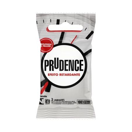 Preservativo prudence ef.retardante c/3