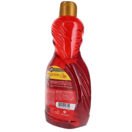 Limpador Uau Flores Vermelhas E Sedução Leve 1l Pague 800ml 360-23