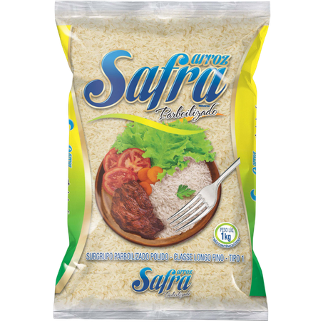 ARROZ PARBOILIZADO TIPO 1 SAFRA 1KG
