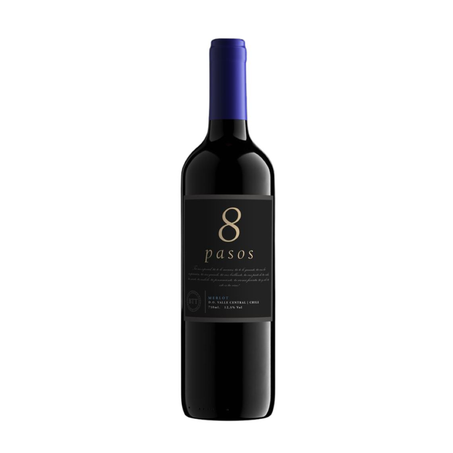 Vinho Tinto Chileno 8Pasos Entry Merlot 750ml 