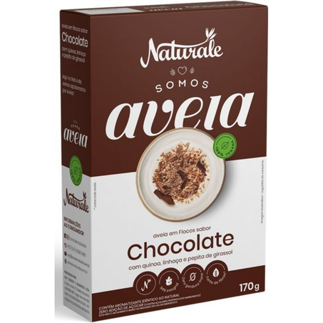 Aveia flocos naturale 170g chocolate