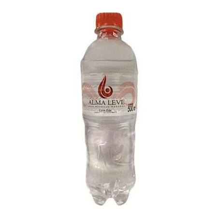 Água mineral Alma Leve com gás 500ml