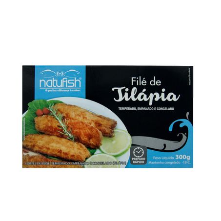 FILE DE TILAPIA EMPANADO 300G (075594)