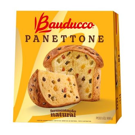Panettone Bauducco Frutas Caixa 1KG