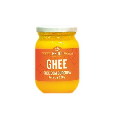 MANTEIGA BENNI GHEE PREMIUM C/ CURCUMA 200G