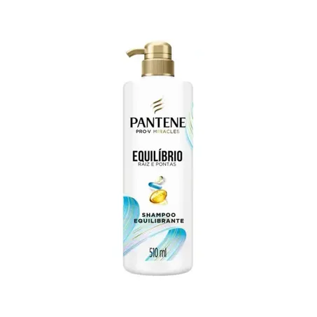 Shampoo Equilbrante Pantene Pro-V Miracles Equilíbrio Raiz e Pontas Squeeze 175ml