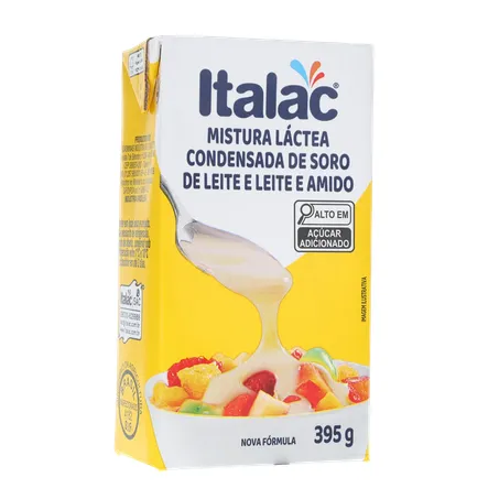 Mistura láctea condensada Italac soro de leite 395g
 360-34
