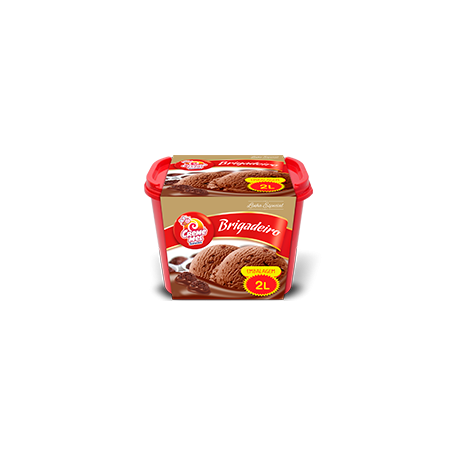 SORVETE CREME MEL 2L BRIGADEIRO