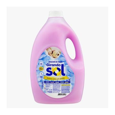 Amaciante girando sol rosa 5l