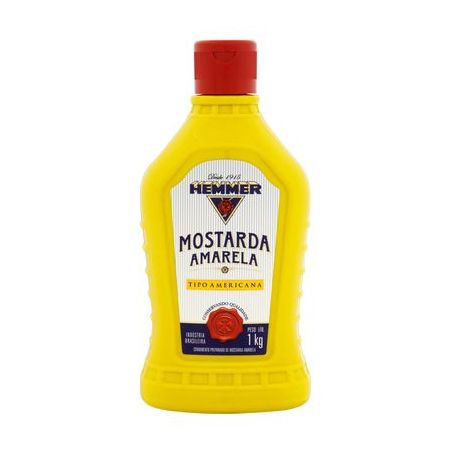 Mostarda Hemmer Amarela 1KG