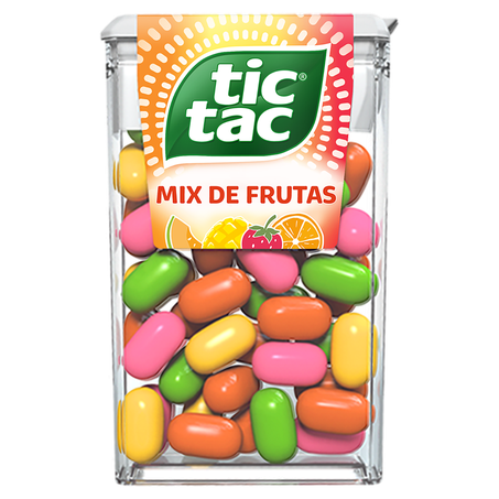 Tic tac pastilhas sabor mix de frutas 14,5g