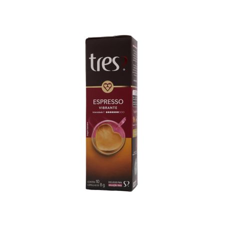 Cápsula 3 Corações Espresso Vibrant C/10 80g 360-2