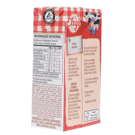 Molho Madeira ao Vinho Elegê Caixa 200gr 360-13