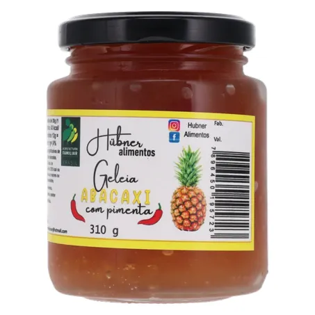 Geleia hubner abacaxi com pimenta 310g 360-2