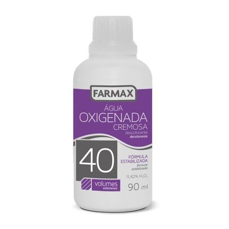 Água Oxigenada Farmax Cremosa Frasco 90ml