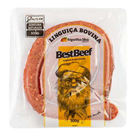 Linguiça Bestbeef Bovina Resfriada 300g