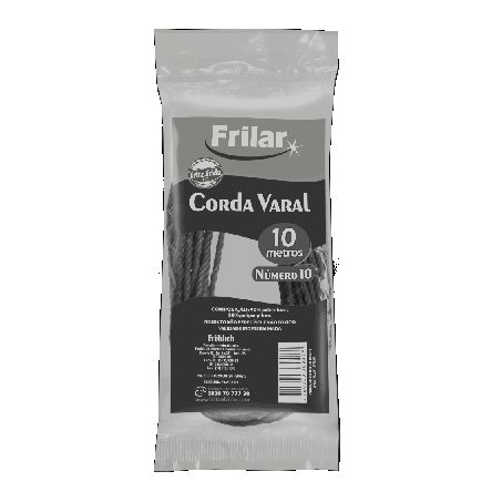 Corda varal frilar n10 10mt