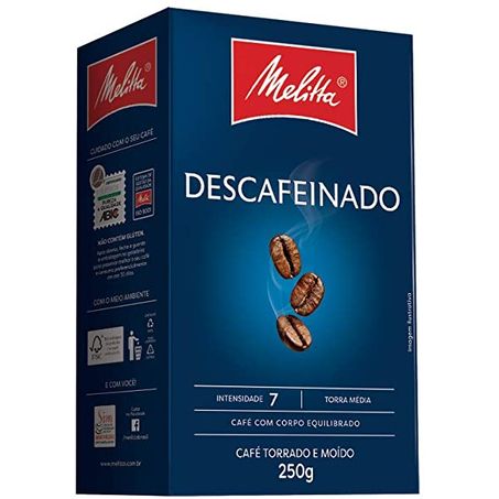 Cafe melitta descafeinado 250g