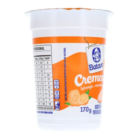 Bebida Láctea Batavo Laranja, Cenoura E Mel Copo 170G 360-31