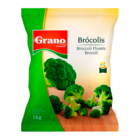 Brocolis congelado grano 1kg