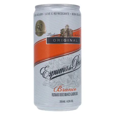 Espumante espuma de prata branco 269ml 360-34