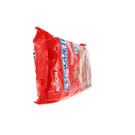 MASSA NISSIN ESPAGUETE C/OVOS T5 500G 360-11