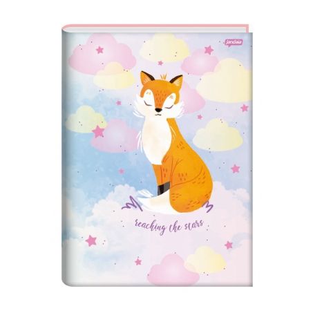 Caderno brochura capa dura 1-4 dream 80f