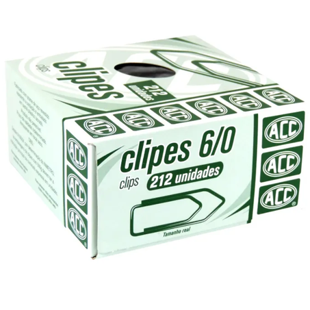 Escolar clips acc 6/0 c/212un