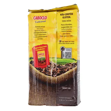 Cafe Em Po Caboclo a Vacuo Tradicional 500g 360-19