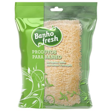 BUCHA VEGETAL PARA BANHO BANHO FRESH