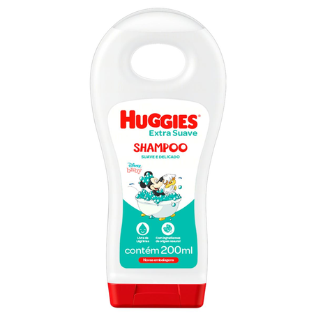 Shampoo Huggies 200ml - Extrassuave