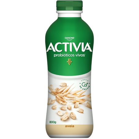 Iogurte liquido activia aveia 800g