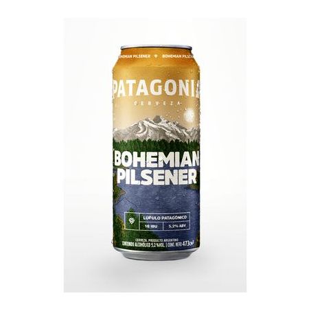 CERVEJA PATAGONIA B PILSENER LT 473ML