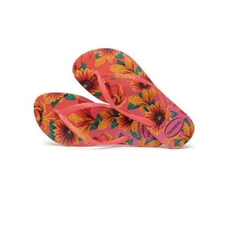 SAND HAVAIANAS SLIM FLORAL FC ROSA P 33/34
