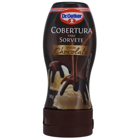 Cobertura P/Sorvete Dr Oetker Chocolate 190gr 360-0