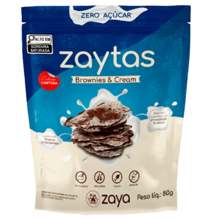 ZAYTAS BROWNIE E CREAM 80G