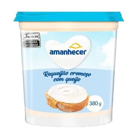 Requeijão cremoso amanhecer com queijo 380g