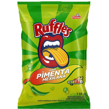 Salgadinho ruffles pimenta mexicana 110