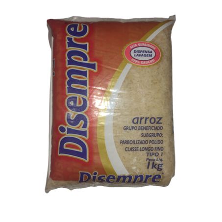 Arroz disempre parboilizado t1 1 kg