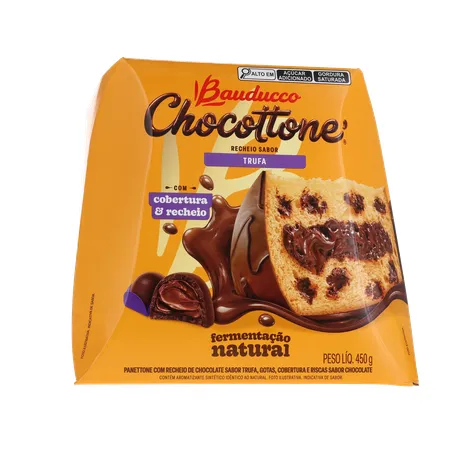 PANETTONE BAUDUCCO CHOCOTTONE TRUFA 500G 360-35