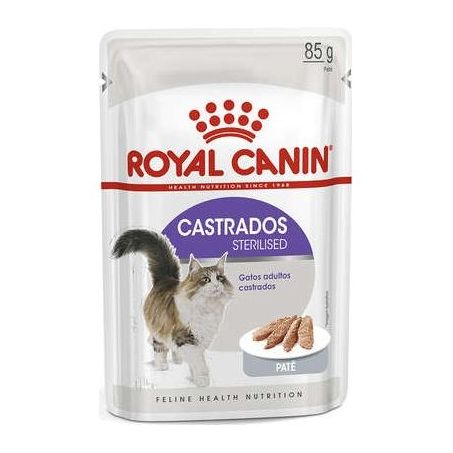 Sache Ração Úmida Royal Canin Sachê Castrados Patê para Gatos Adultos Castrados 85Gr