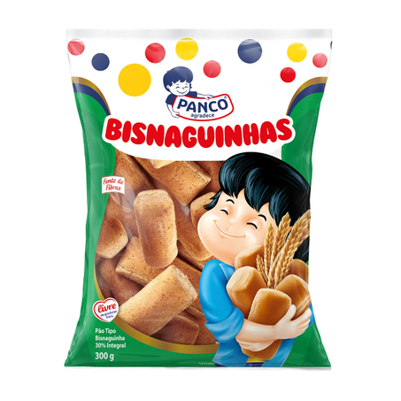 Bisnaguinha panco integral 300g