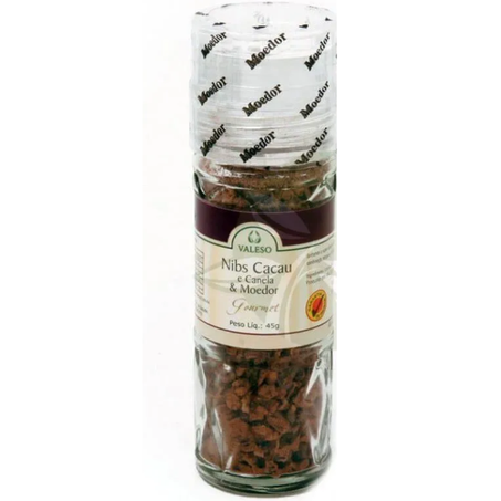 NIBS CACAU E CANELA C/MOEDOR VALESO 45G