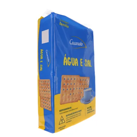 Biscoito água e sal casaredo pacote 700g 360-31