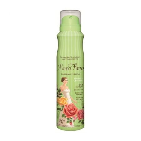 Desodorante aerosol alma de flores 150ml classico