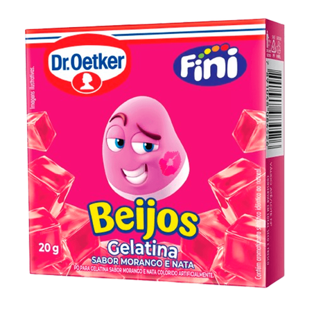 Gelatina oetker fini beijos 20g
