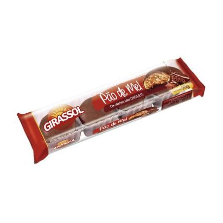 Pão mel com cobertura girassol 90g