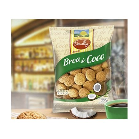 BISCOITO DOMELLY BROA COCO 280G