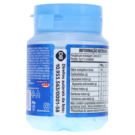 Goma de Mascar Mentos Pure Fresh Fresh Mint Sachê 6G 360-19